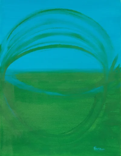 Atlanterflasche oder Herzflasche, 80x60cm