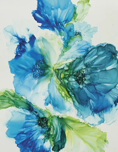 Blaue Malven